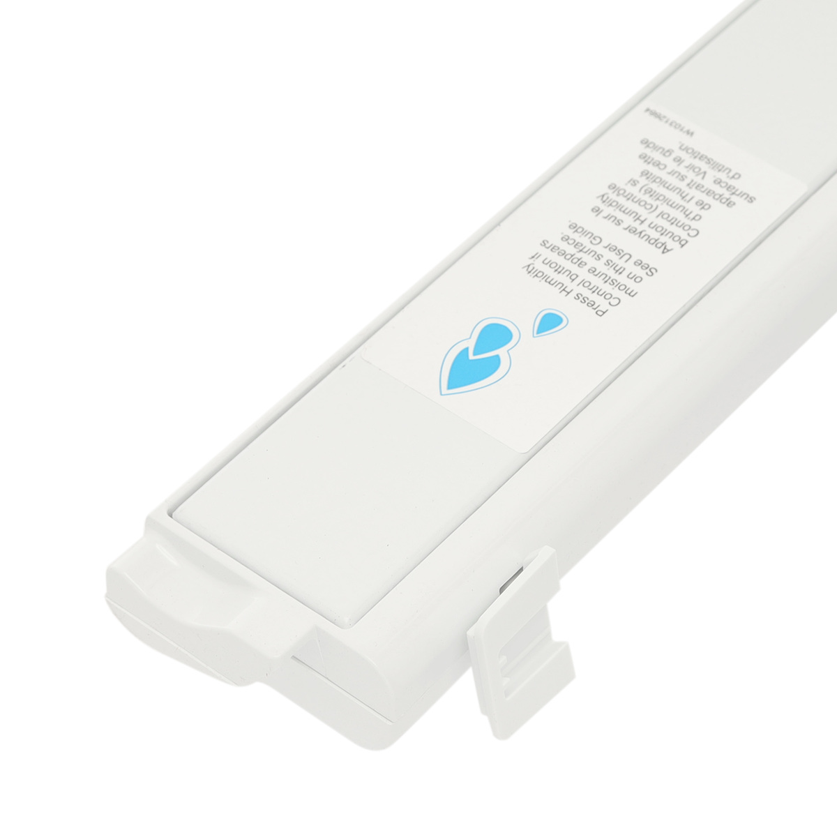 WP12722803W - Genuine OEM Whirlpool Refrigerator Vertical Mullion Rail, White